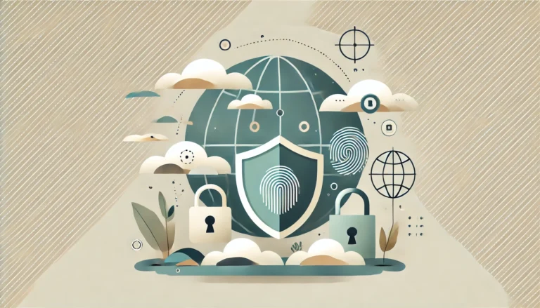 Globe secured by various locks to serve as cover image for cybersecurity article.