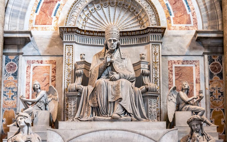 Monument of Pope Pius VII Barnaba Chiaramonte