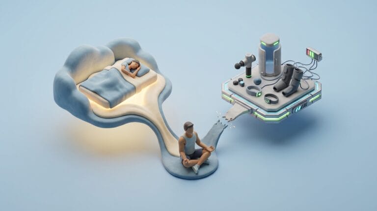 Featured image for Athletic Recovery Science: Why Sleep Outperforms Gadgets