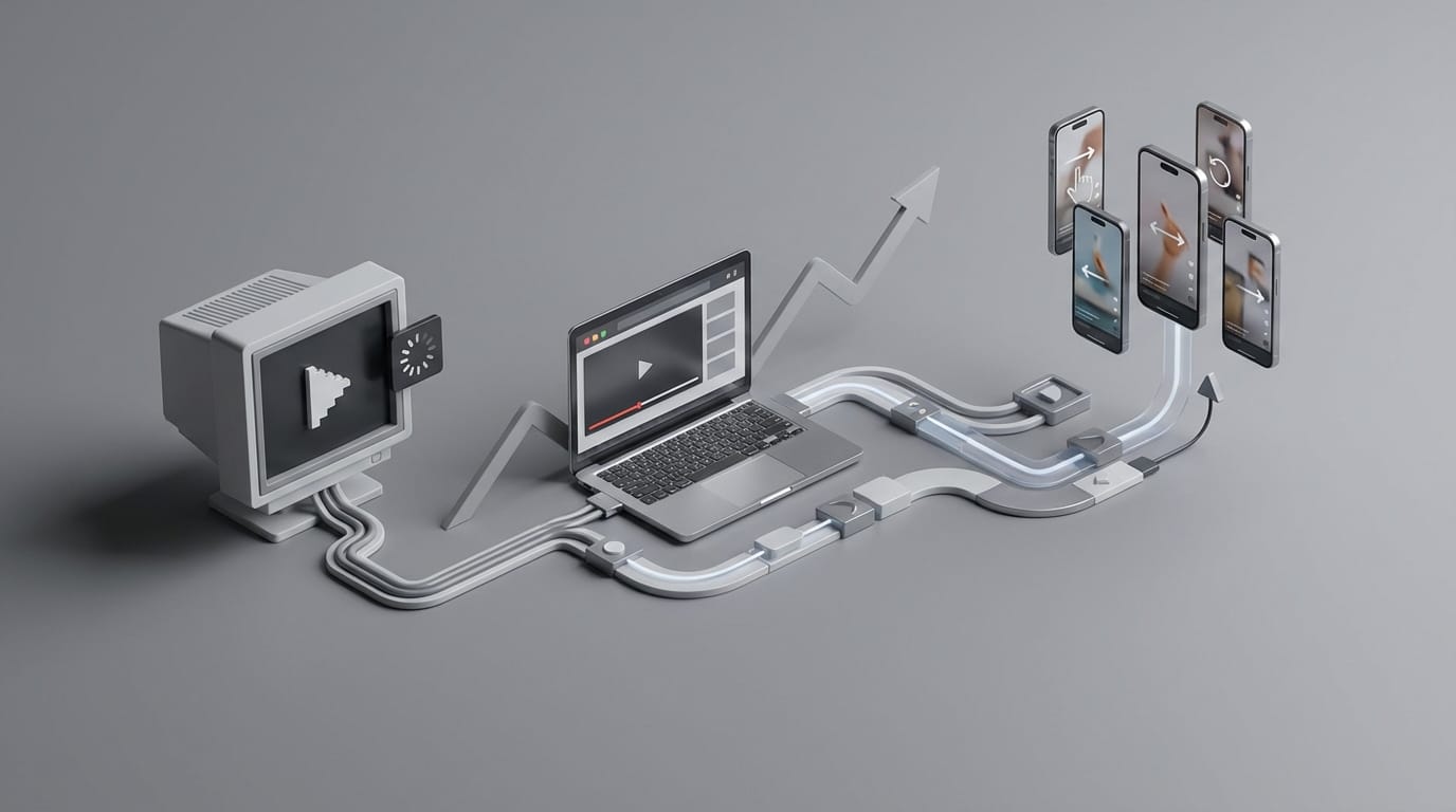 Featured image for Evolution of Online Video: From Streaming to Algorithmic Feeds