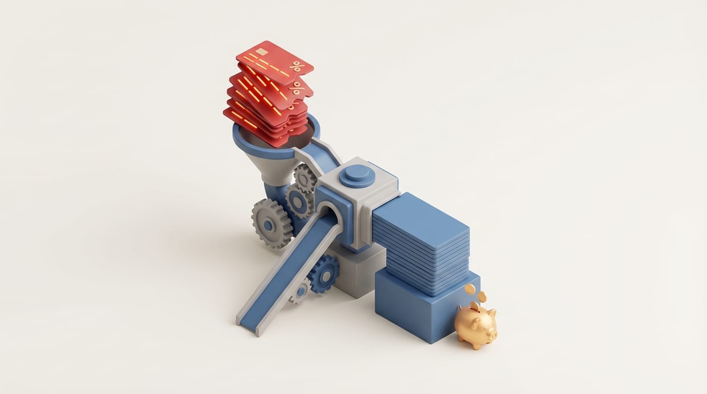 Featured image for The Best Way to Pay Off High Interest Credit Card Debt