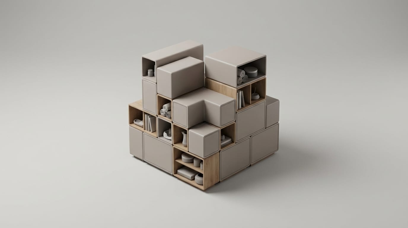 Featured image for Modular Storage Solutions for Small Spaces Adapt to Your Life