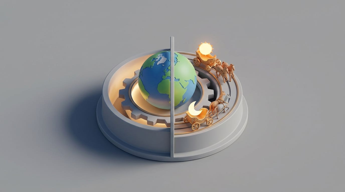 Featured image for Why Earth's Rotation Replaced Ancient Sun Chariot Myths