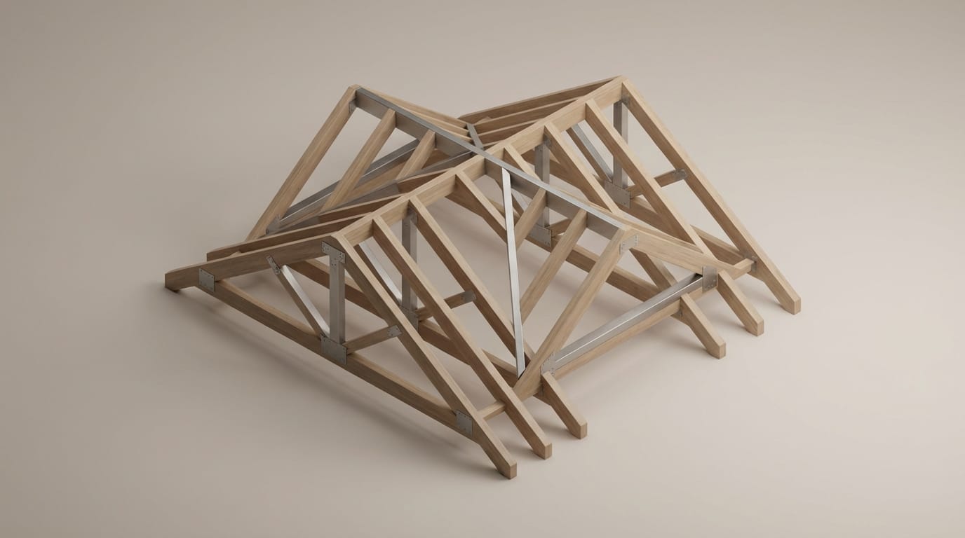 Featured image for How Roof Trusses Enable Modern Open Concept Home Design