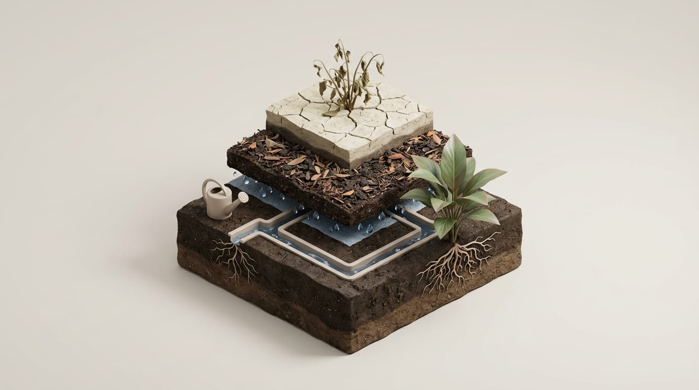 Featured image for Effective Methods to Fix Hydrophobic Soil Permanently