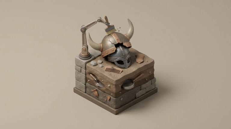 Featured image for How Archeology Debunks the Viking Horned Helmet Myth