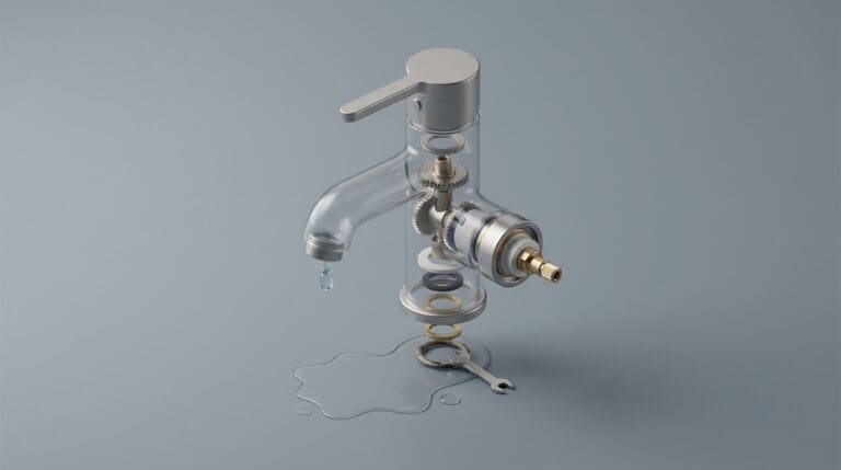 Featured image for How to Fix a Leaky Faucet by Repairing the Internal Valve