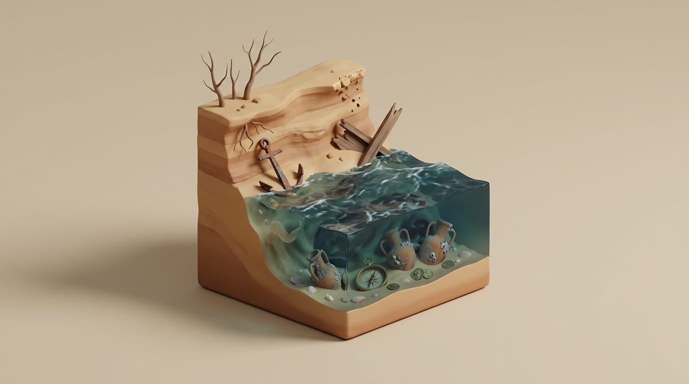 Featured image for Why Beach Erosion Constantly Reveals Lost Shipwrecks