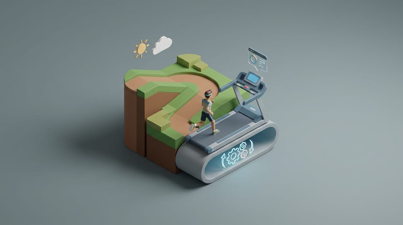 Featured image for Why Treadmill Running for Outdoor Runners Feels Harder