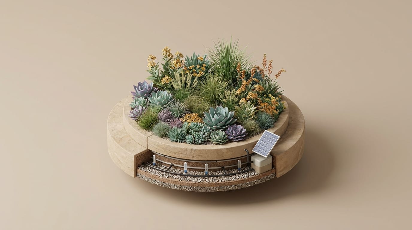Featured image for How Xeriscaping Design Creates Lush Gardens Without Lawns