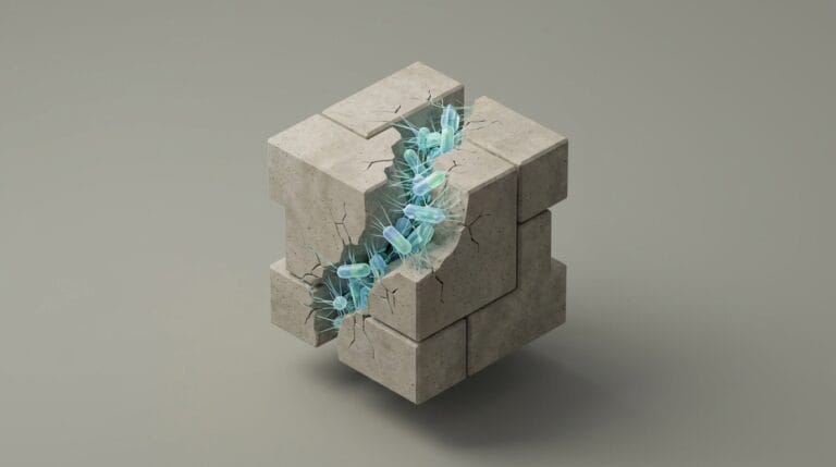 Featured image for How Chemical Reactions Drive Self-Healing Concrete Systems