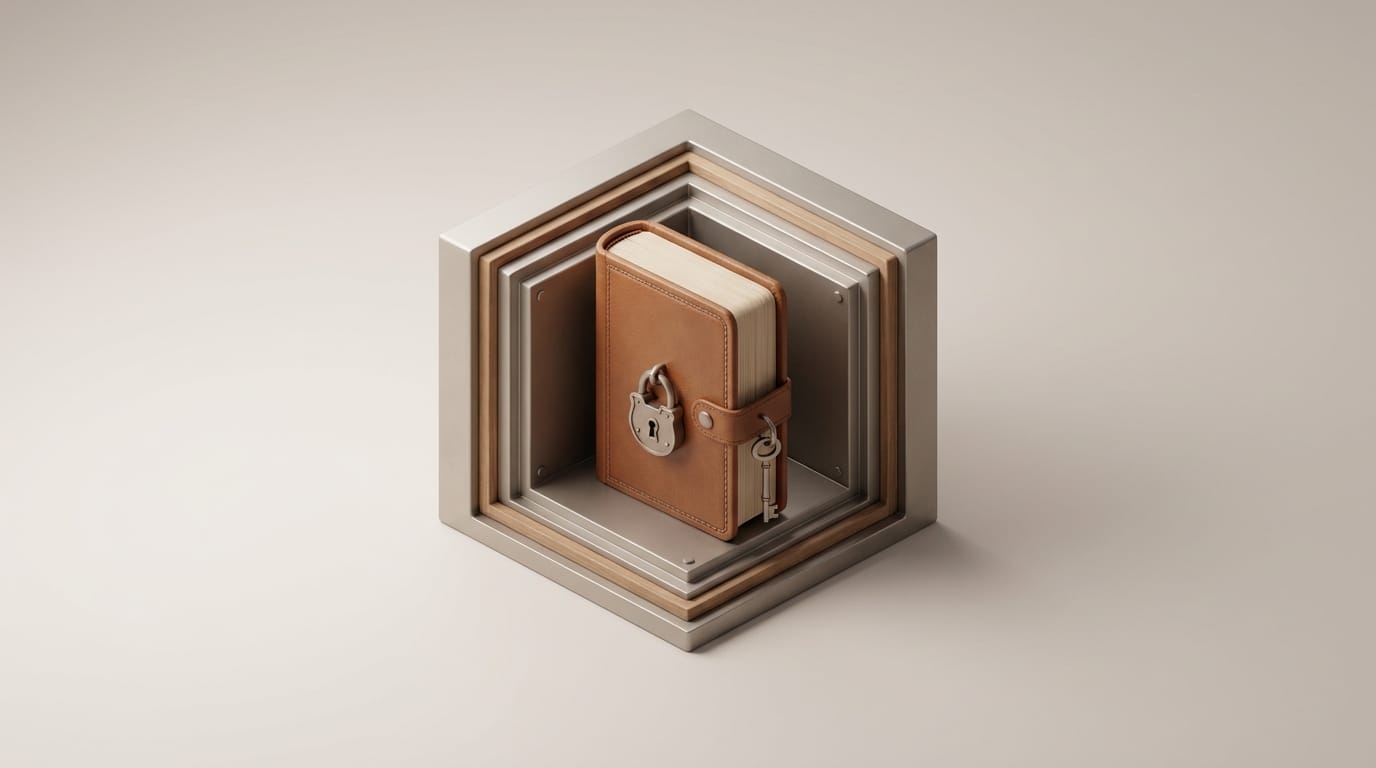 Featured image for How Physical Password Book Security Protects Your Accounts