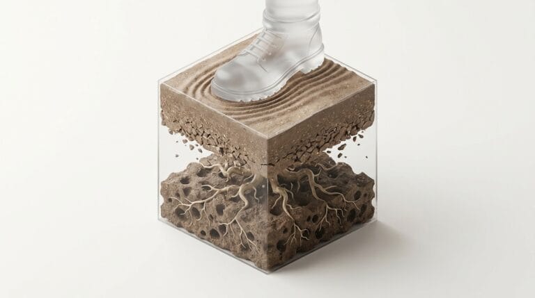 Featured image for How Soil Compaction From Foot Traffic Impacts Plant Health