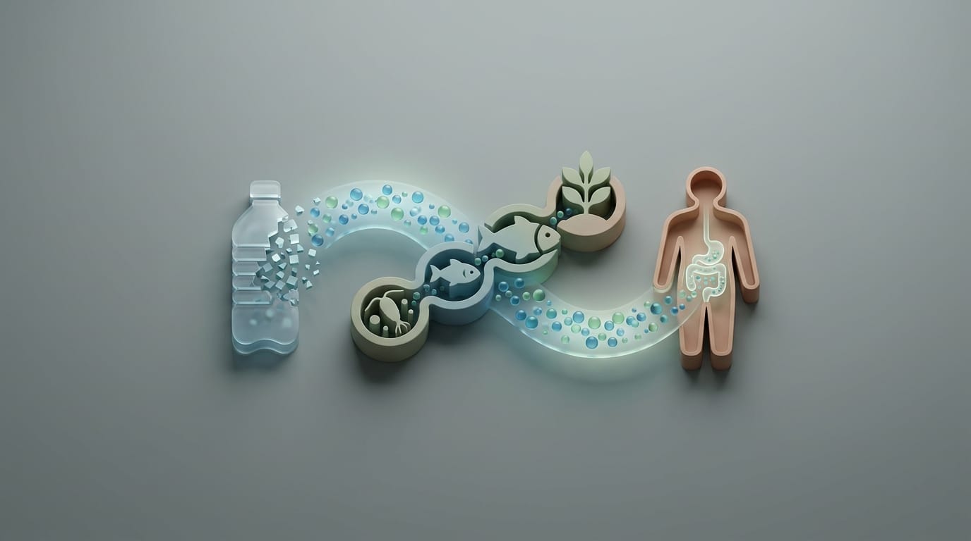 Featured image for How Microplastics in the Food Chain Reach Human Biology